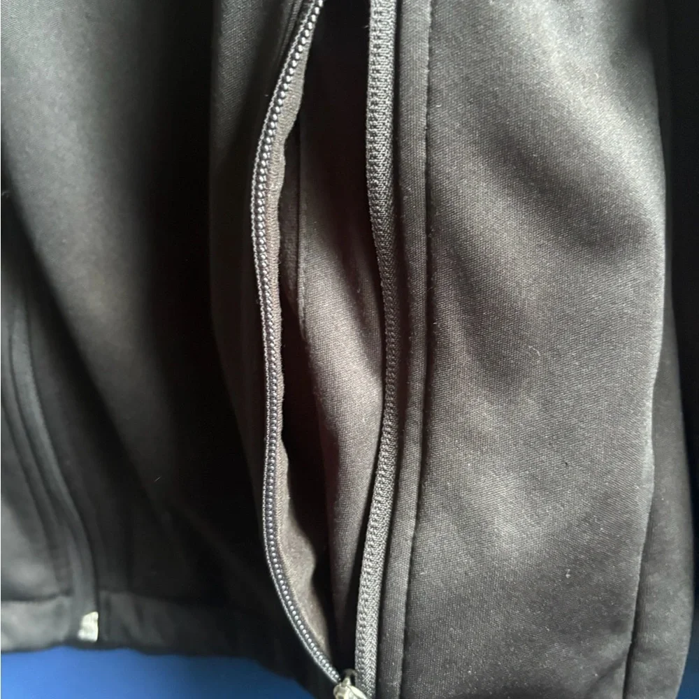 Black Lightweight Weather-Resistant Shirt Jacket